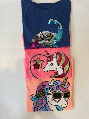 🎀 Bundle Cat & Jack Girls Tops Size L